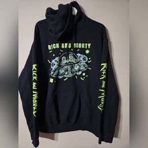 Rick and Morty Black Hoodie